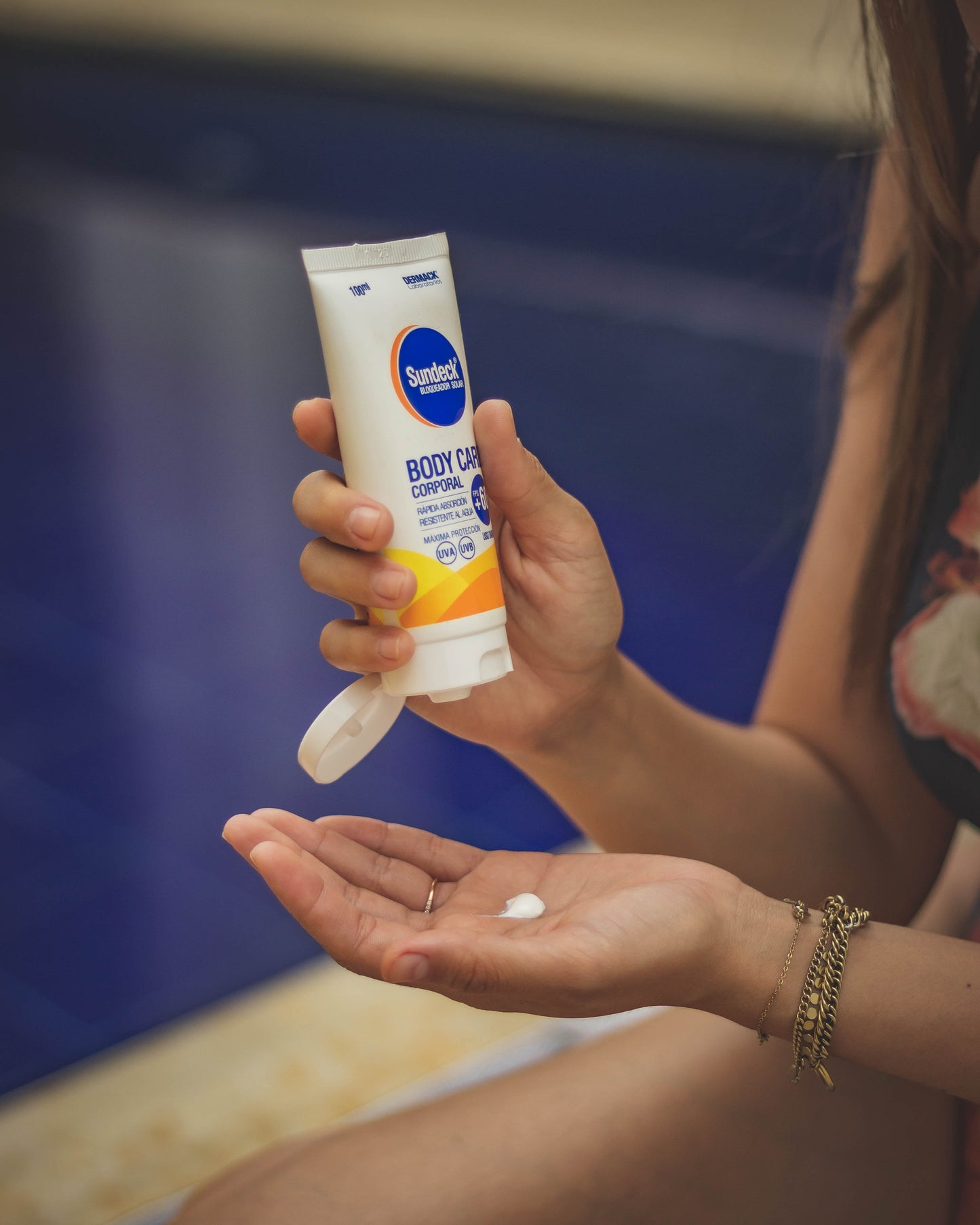 Bloqueador corporal sundeck